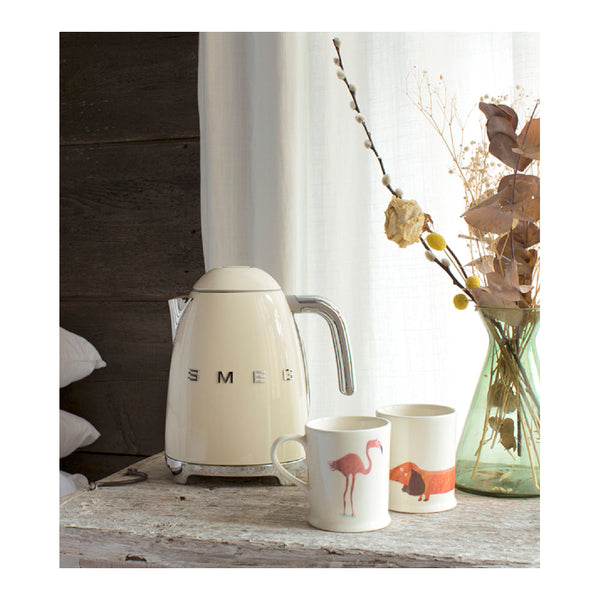 Smeg Retro Stainless Steel Kettle