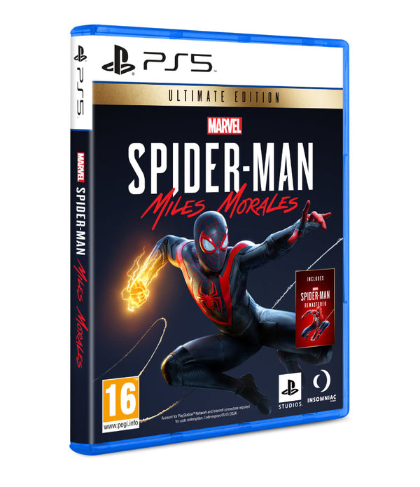 Sony PS5 Game CD For Marvel's Spider Man Miles Morales