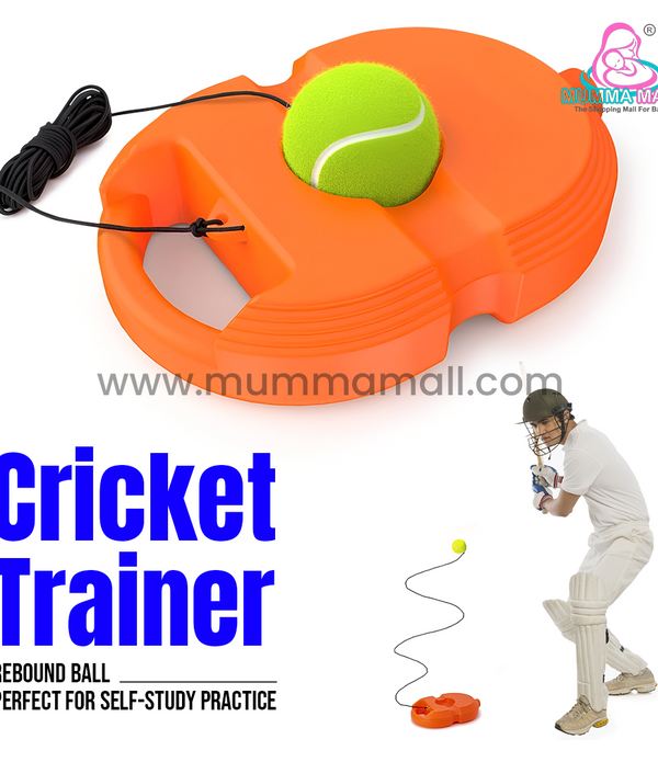 🏏Cricket Trainer Rebound Ball || Self  Cricket Practice Training Tool for Adults & Kids