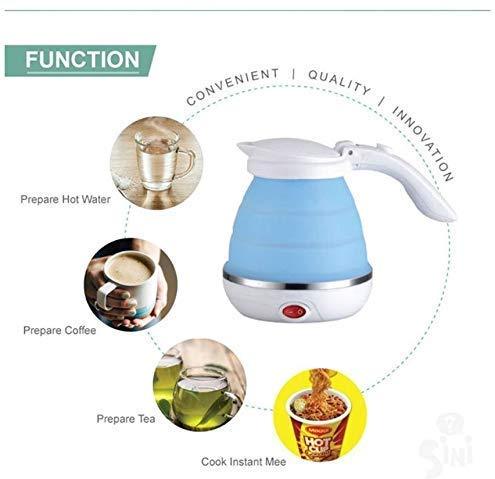 Electric Kettle - Silicone Foldable Electric Water Kettle ( 600 ml )