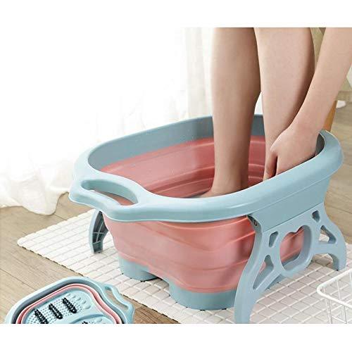 Foldable Plastic Pedicure Spa Bath for Soaking Feet and Foot Spa Treatments