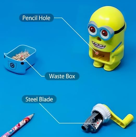 ✨Minion sharpener For Kids🥰