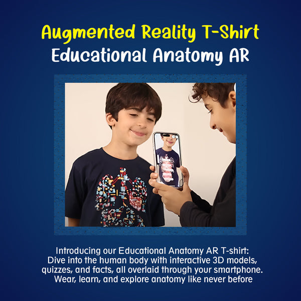 ✨Educational Anatomy AR 4D -Virtual T-Shirt