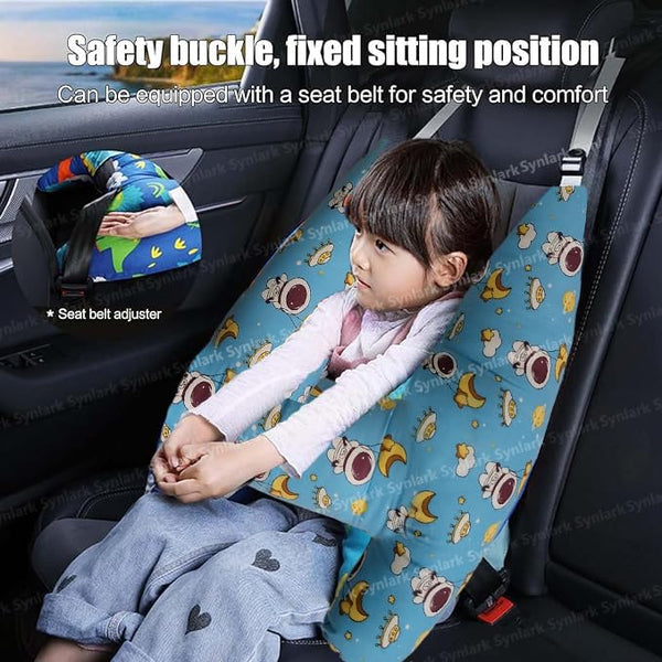 🌟H Shape - Kids Car Sleeping Head Support pillow