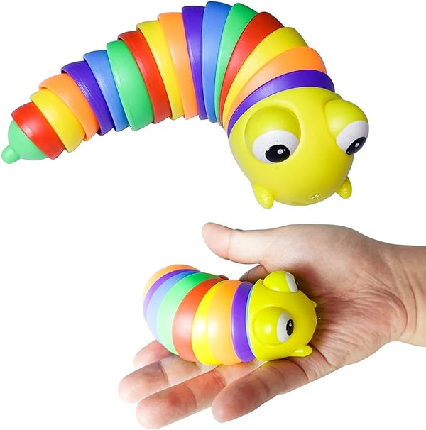 🌟Flexible Finger Slug Toy || Perfect For Stress Relief💯(1 Pcs)