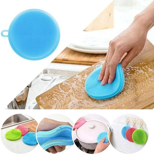 ✨Multipurpose Silicone Sponge Scrubber✨