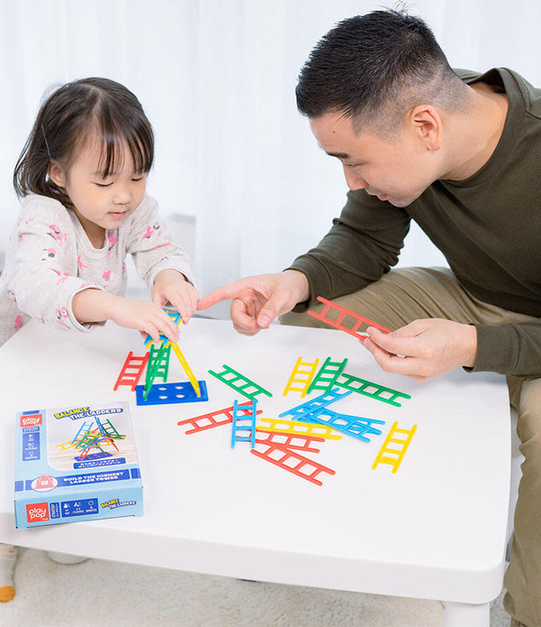 ✨Ladders Balancing Game ||Stacking & Balancing Skill Game ||🔥18 Pcs Toys Set💥