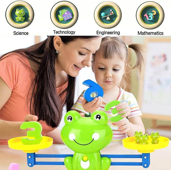 Frog Balance Counting Toys- Fun Interactive Children's