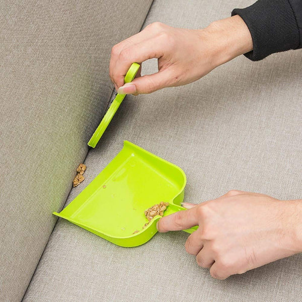 Plastic Mini Dustpan with Brush Broom