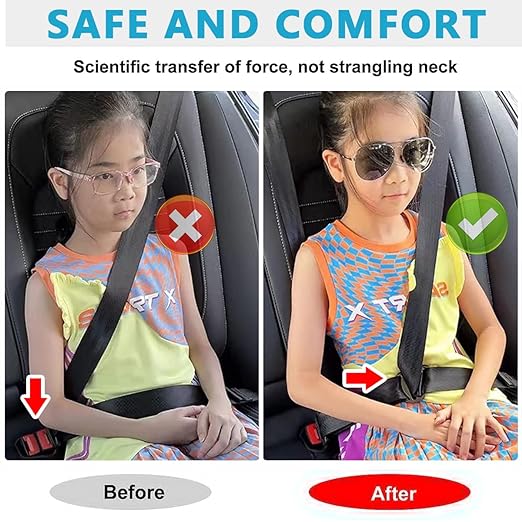 💥Seatbelt Adjuster Clip for Kids🙌Pack Of 2 With 50% OFF🤩