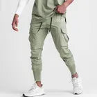 Summer Men's Casual Fashion Simple Nine-point Loose Sweatpants Ultra-thin Waist Men's Trousers made in Pakistan