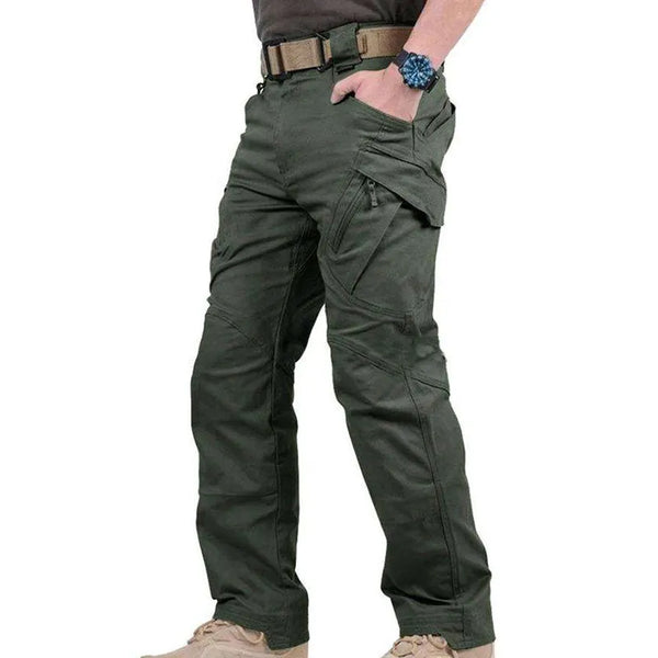 Tactical Comfortable Cargo Pants For Men Pants 100% Cotton Custom Pockets Stretch Flexible Men Casual Trousers