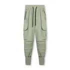 Summer Men's Casual Fashion Simple Nine-point Loose Sweatpants Ultra-thin Waist Men's Trousers made in Pakistan