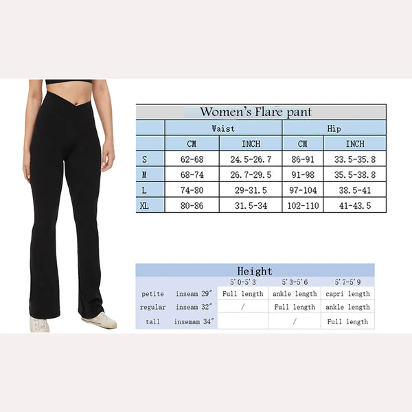 Wholesale Polyester Spanfex Black High Waisted Long Straight Wide Leg Flare For Women Manufacturer From Bangladesh