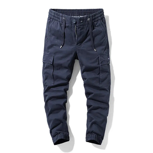 Custom Logo Casual Multi 6-Pockets Straight Leg Work Wear Street Wear Relaxed Fit Cargo Hiking For Men Trousers