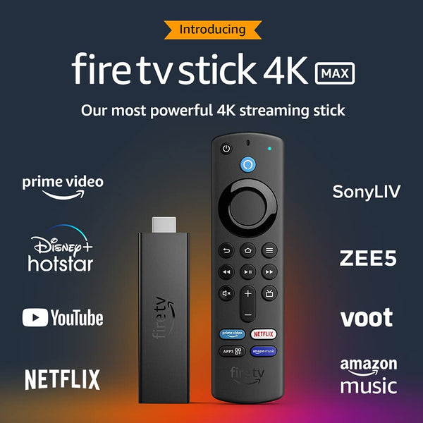 Amazon Fire TV Stick 4K Max streaming device