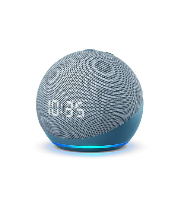 Amazon Echo Dot 4th Gen with clock