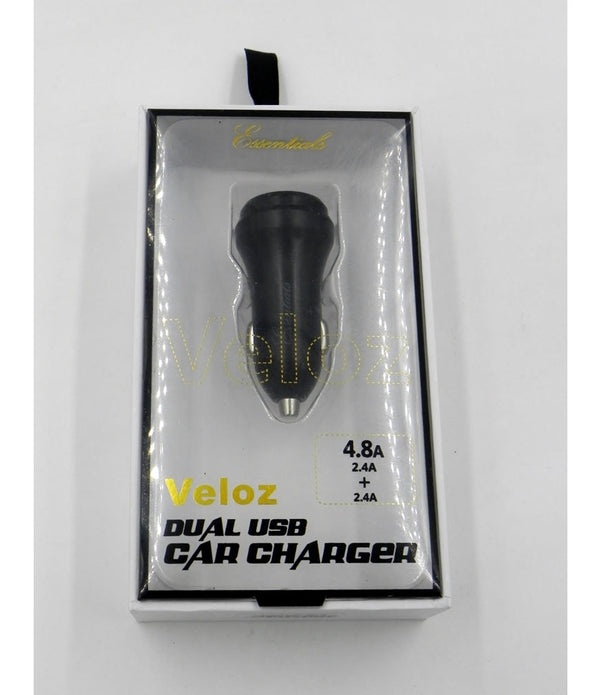 Essentials Veloz Dual USB Port Usb Car Charger