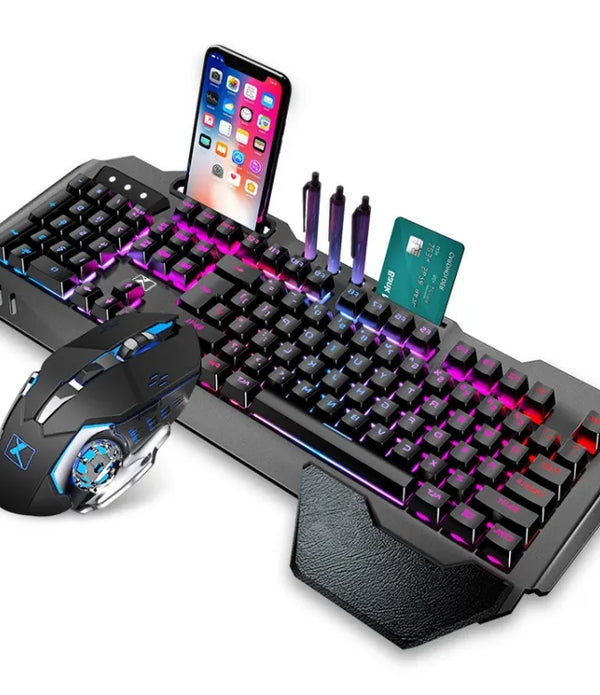 K680 RGB Rechargeable Gaming Wireless Keyboard and Mouse Set