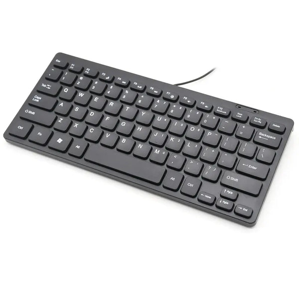 Factory Price 78 Keys Mini White Wired Keyboard For PC and Laptop