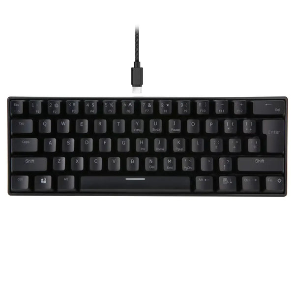 61 key computer keyboard Mechanical keyboard RGB ergonomic design connected Cheap gaming computer gaming computer keybo