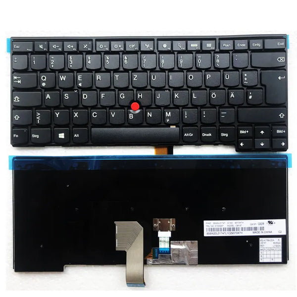 New Original German GR Keyboard for Thinkpad T450 T450S L470 L440 L450 L460 T440 T440S T431S T440P T460 01AX337