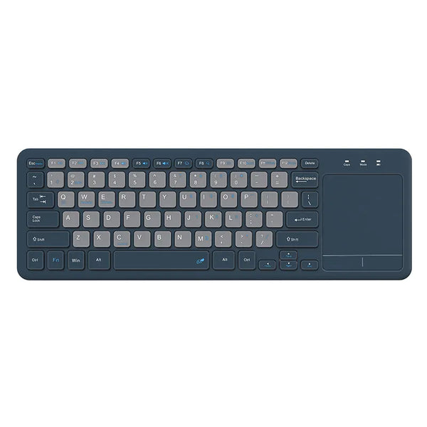 Popular Newest Office Keyboard With Touch Pad, Multi-color And Multi-language Chocolate Bluetooth