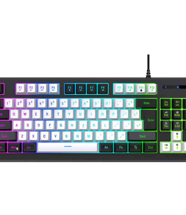 G69 mechanical feel esports RGB 87 keys computer office USB wired gaming