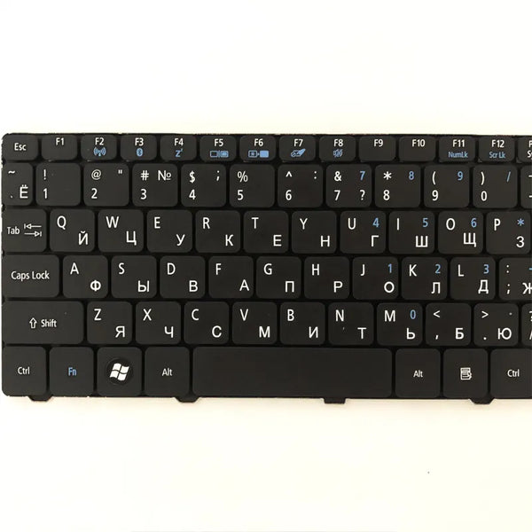 Wholesale New RU Russian Laptop Keyboard For Acer Aspire One 532h 521 522 533 D255 D257 D260 D270 Nav50 LT21 LT32 RU Black