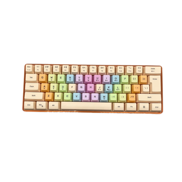 mini keyboard wired 61 keys RGB 60 percent keyboard gaming