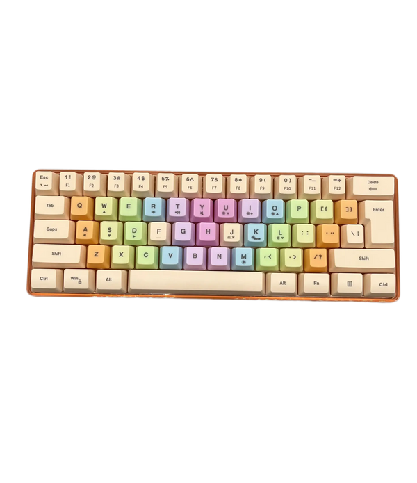 mini keyboard wired 61 keys RGB 60 percent keyboard gaming