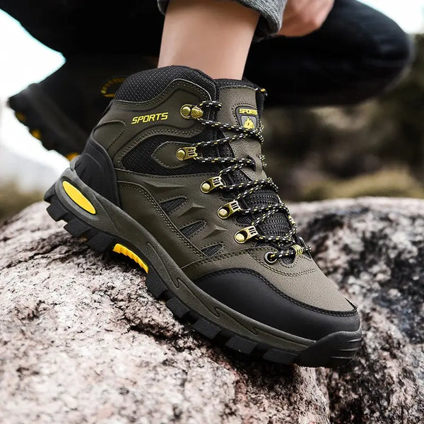 Large size autumn winter camping shoes sports outdoor hiking