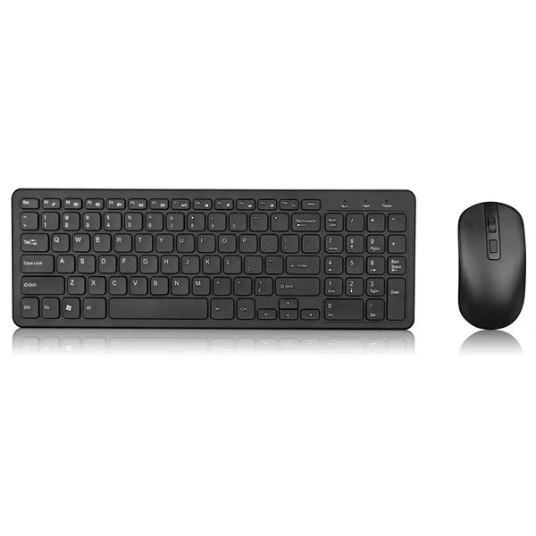 Manufacturer's hot selling wireless 2.4G keyboard and mouse combination set suitable for laptop office