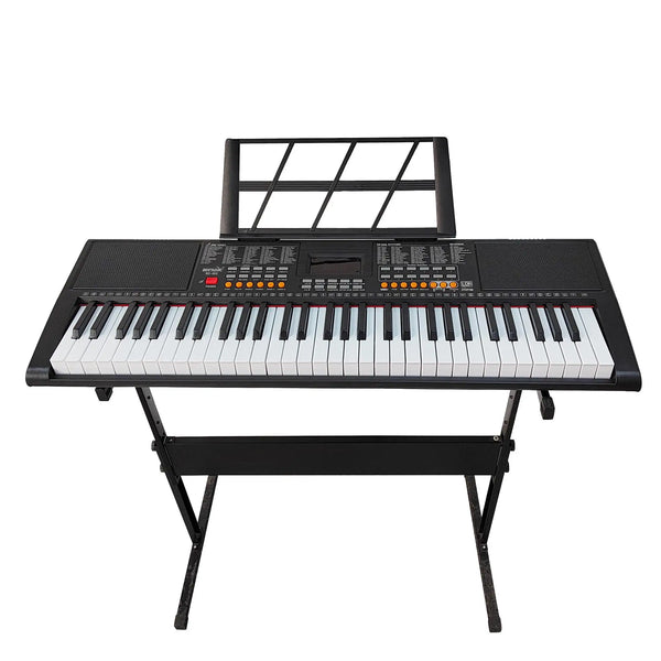 BDMUSIC 61-key musical keyboard instruments digital piano with USB MP3 for beginners