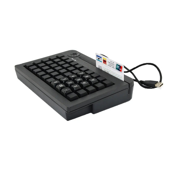 50 Keys Custom Membrane USB POS Programmable with MSR KB50M