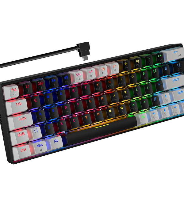 2023 Mechanical Keyboard RGB backlit mechinal hot swappable mechanical gaming for pc computer laptop gaming