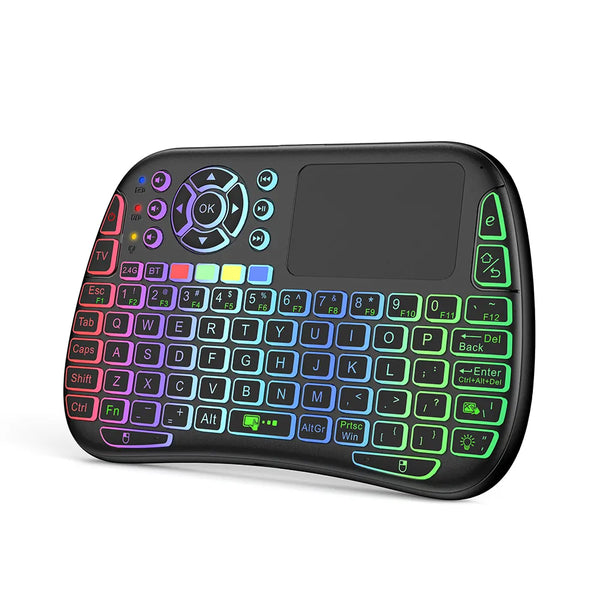 M9 air mouse remote wireless wireless keyboard and mouse combo 2.4G BT Physical keypad with Touchpad for steam deck mini PC