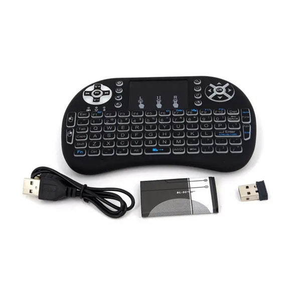 Wholesale cheap mini i8 backlit wireless keyboard for smart TV Android BOX