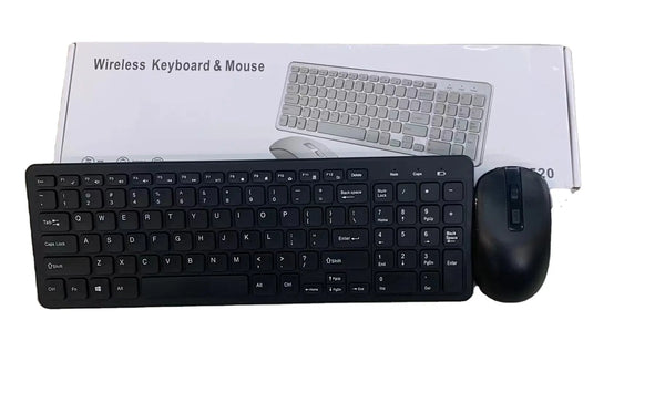 Manufacturer's hot selling wireless 2.4G keyboard and mouse combination set suitable for laptop office