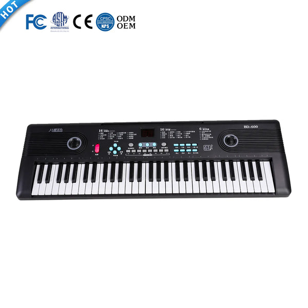 61 keys professional teaching piano electronic midi musical instruments with digital and microphone