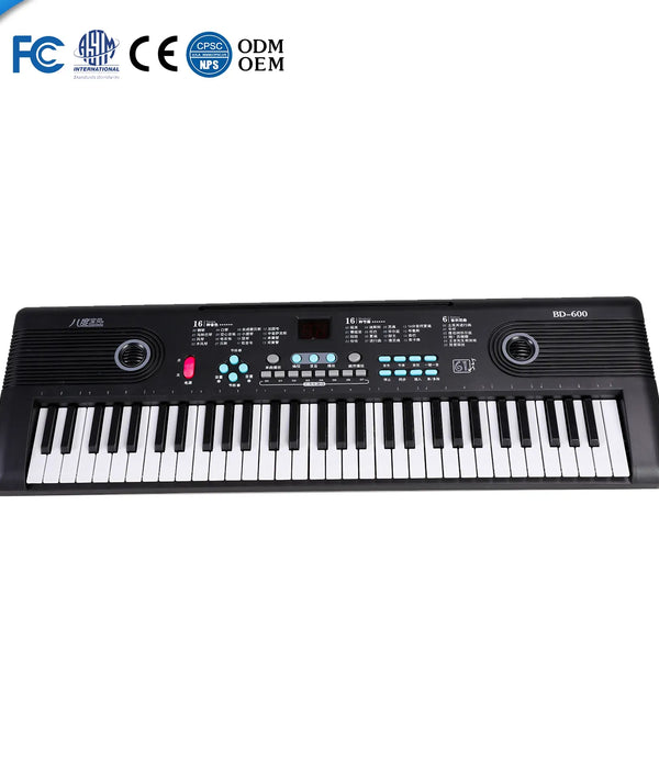 61 keys professional teaching piano electronic midi musical instruments with digital and microphone