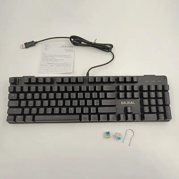 Spot Wholesale Wired Gaming Standard Teclado Gamer Peq Spanish Mechanical