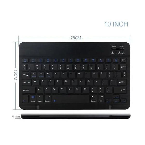 Slim Portable Mini Wireless BT Keyboard For Tablet Laptop Smartphone For iPad For Android Phone