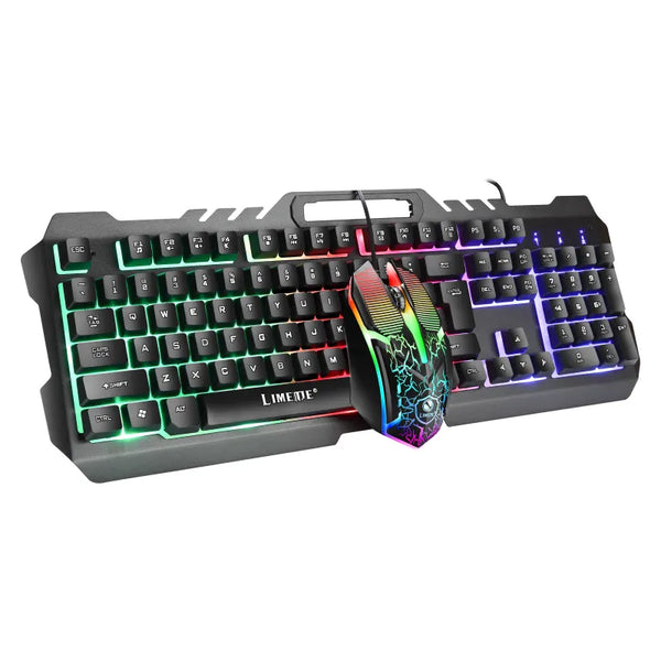 Factory Price Hot Selling PC Computer Gamer Led RGB Gaming Mechanical and mouse for PC Gamer