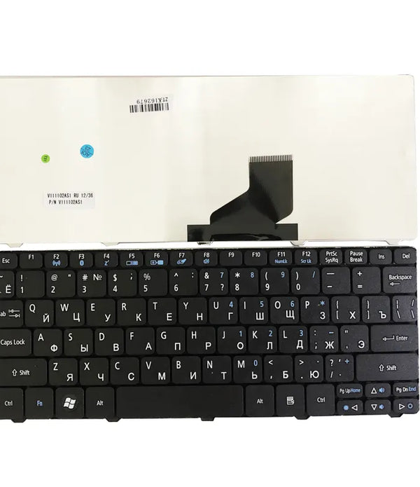 Wholesale New RU Russian Laptop Keyboard For Acer Aspire One 532h 521 522 533 D255 D257 D260 D270 Nav50 LT21 LT32 RU Black