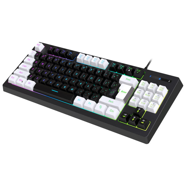 G69 mechanical feel esports RGB 87 keys computer office USB wired gaming