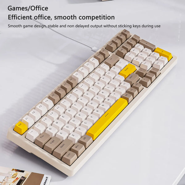 XK3MAX Mechanical keyboard customized gaming gasket structure wired hot-swappable gaming 980 gaming mechanical