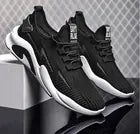 China Manufacturer Running Shoes Men Breathable Knit Upper Custom Logo Men Sneaker Gym Walking Men