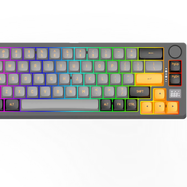 OUSAID DK67 Keyboard 60% RGB Mechanical Bluetooth 2.4G wireless hot swap anti ghosting Mini Gaming