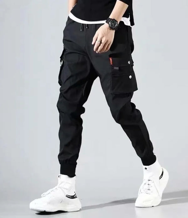 Men Pants Thin Fashion Casual Jogger Pants 2022 Streetwear Cargo Men's Multi-pockets Trousers Fitness Gyms Sweatpants Mens